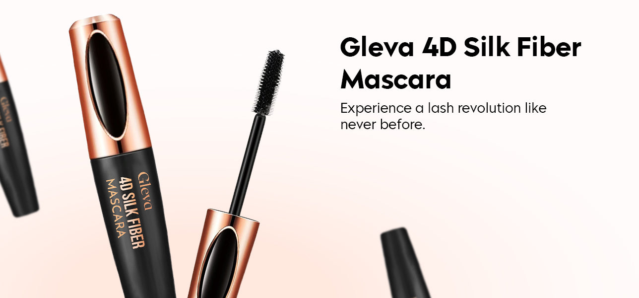 How to use Gleva's 4D Silk Fiber Mascara