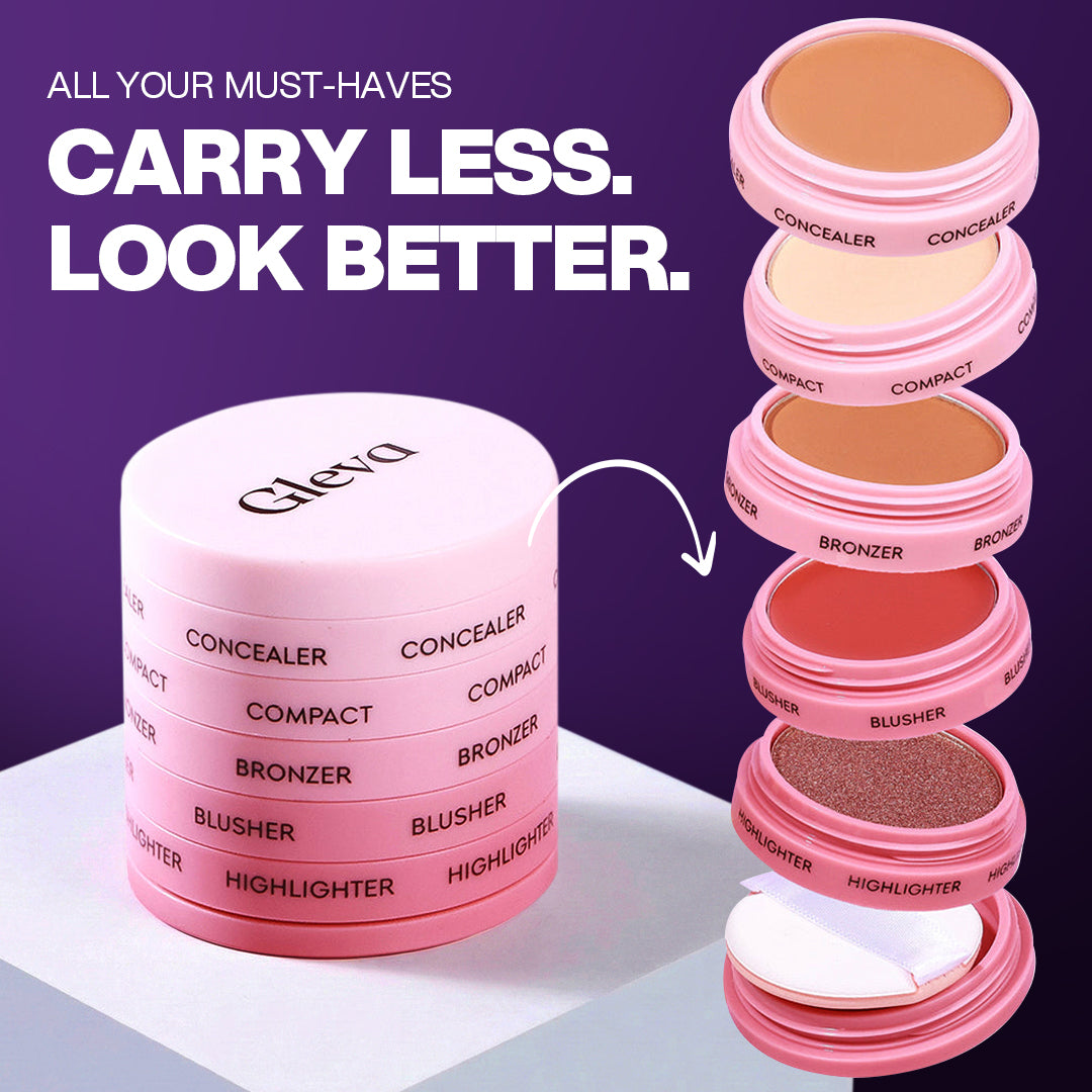 Gleva 5 in 1 Makeup Stack
