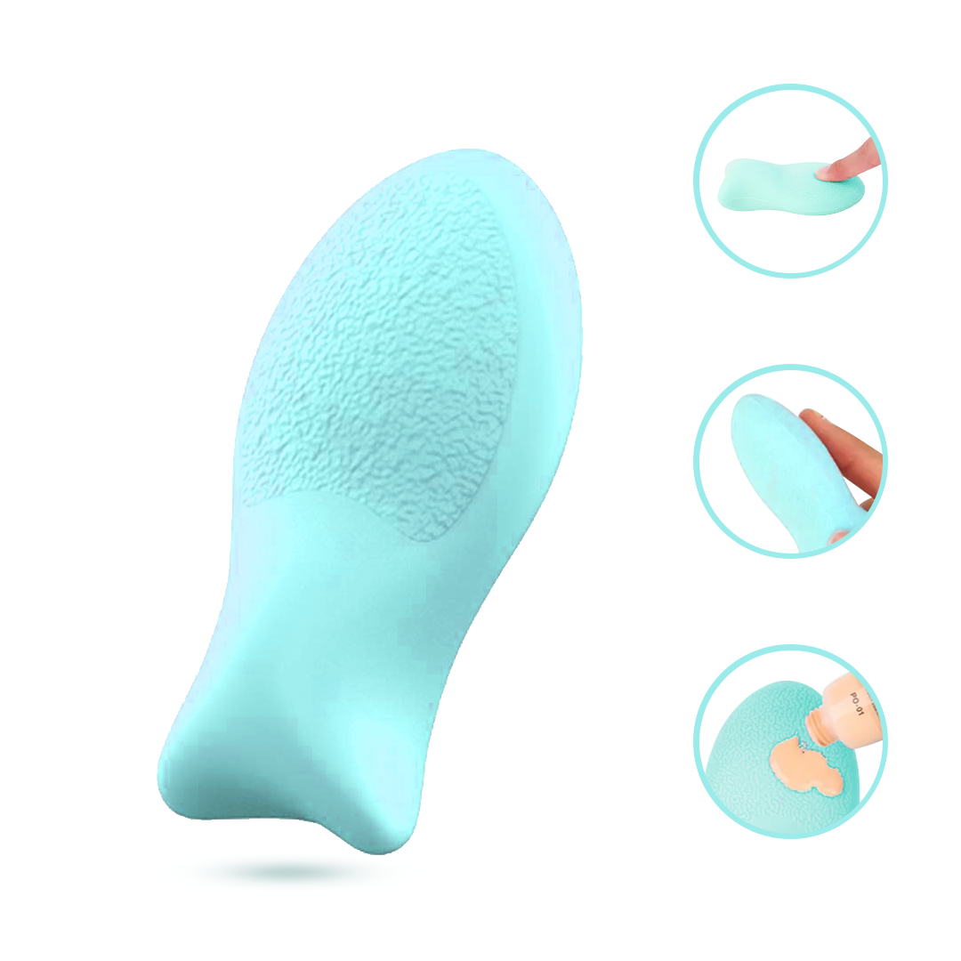 Silicone Fish Makeup Sponge