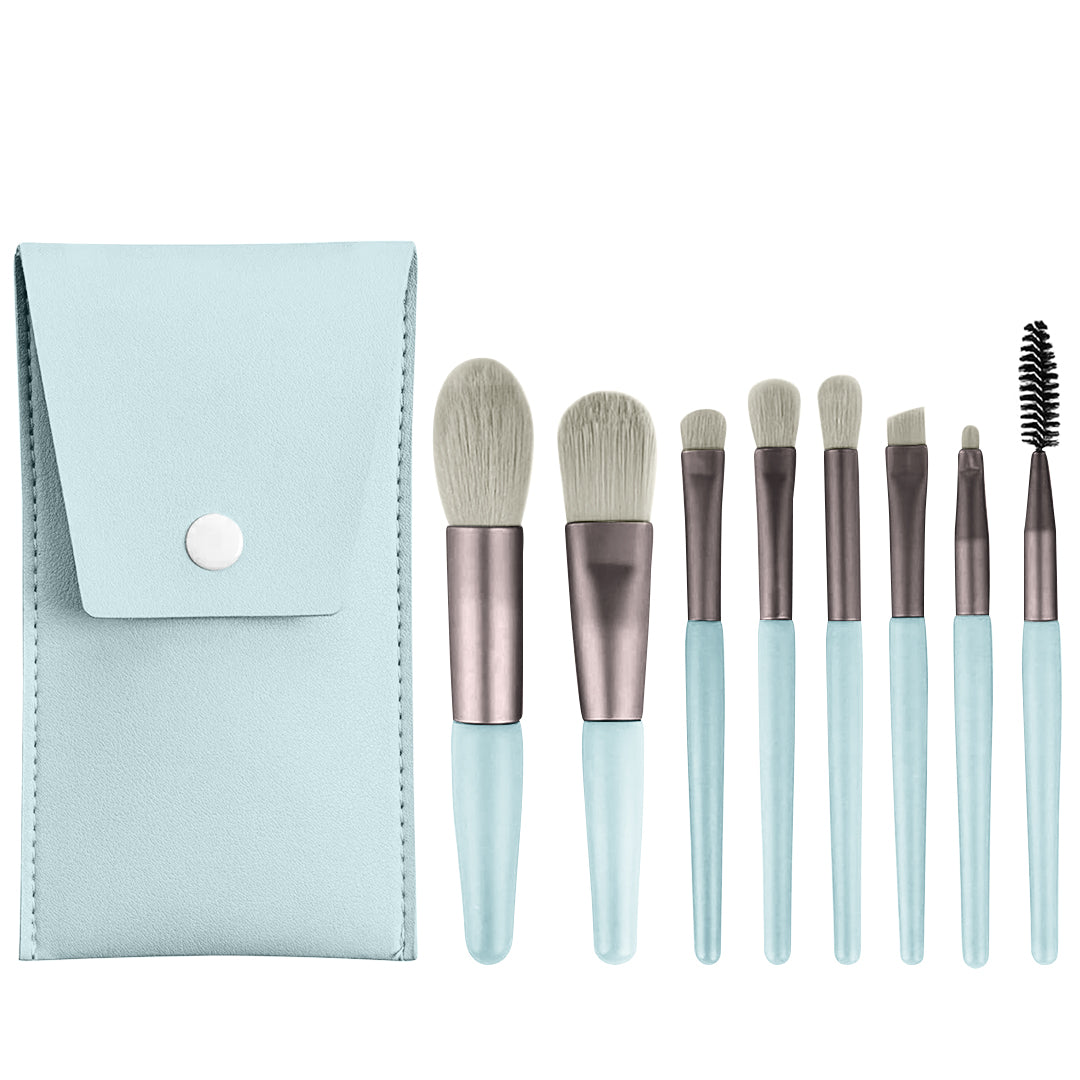 8 PCS Makeup Brush Set With Holder (Buy 1 Get 1 Free)