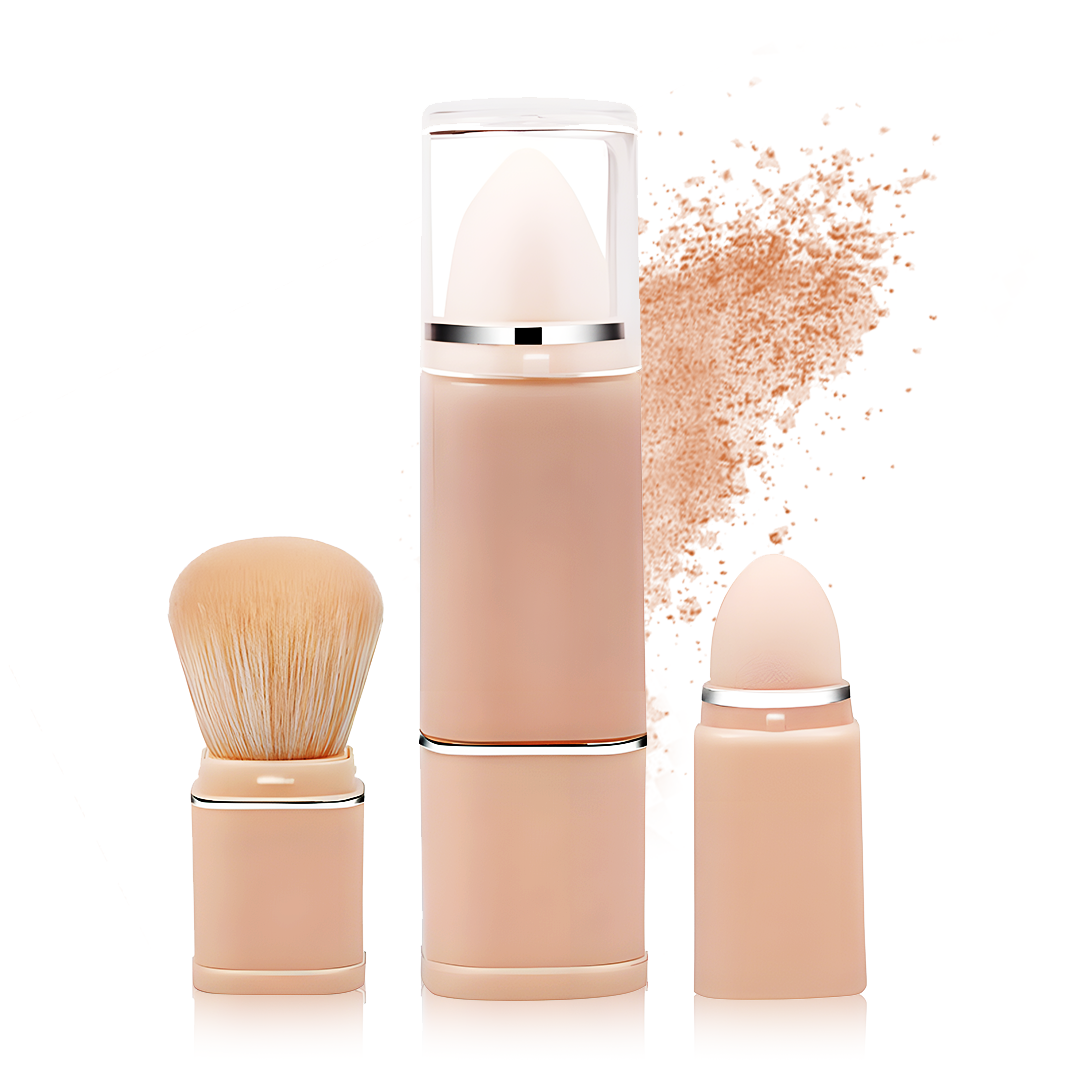 Two in One Travel Makeup Brush