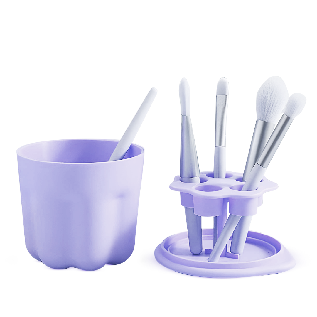 Makeup Brush Cleaner & Holder
