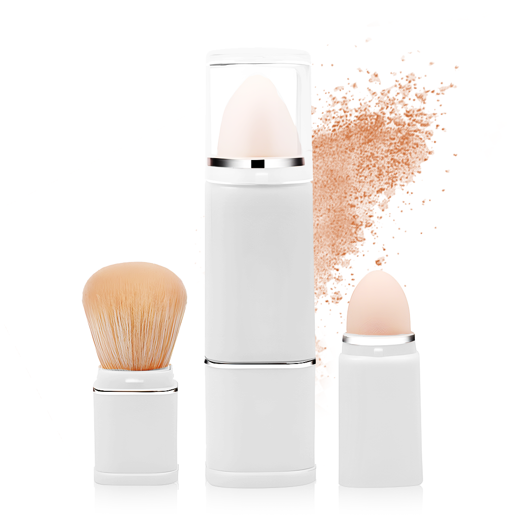 Two in One Travel Makeup Brush