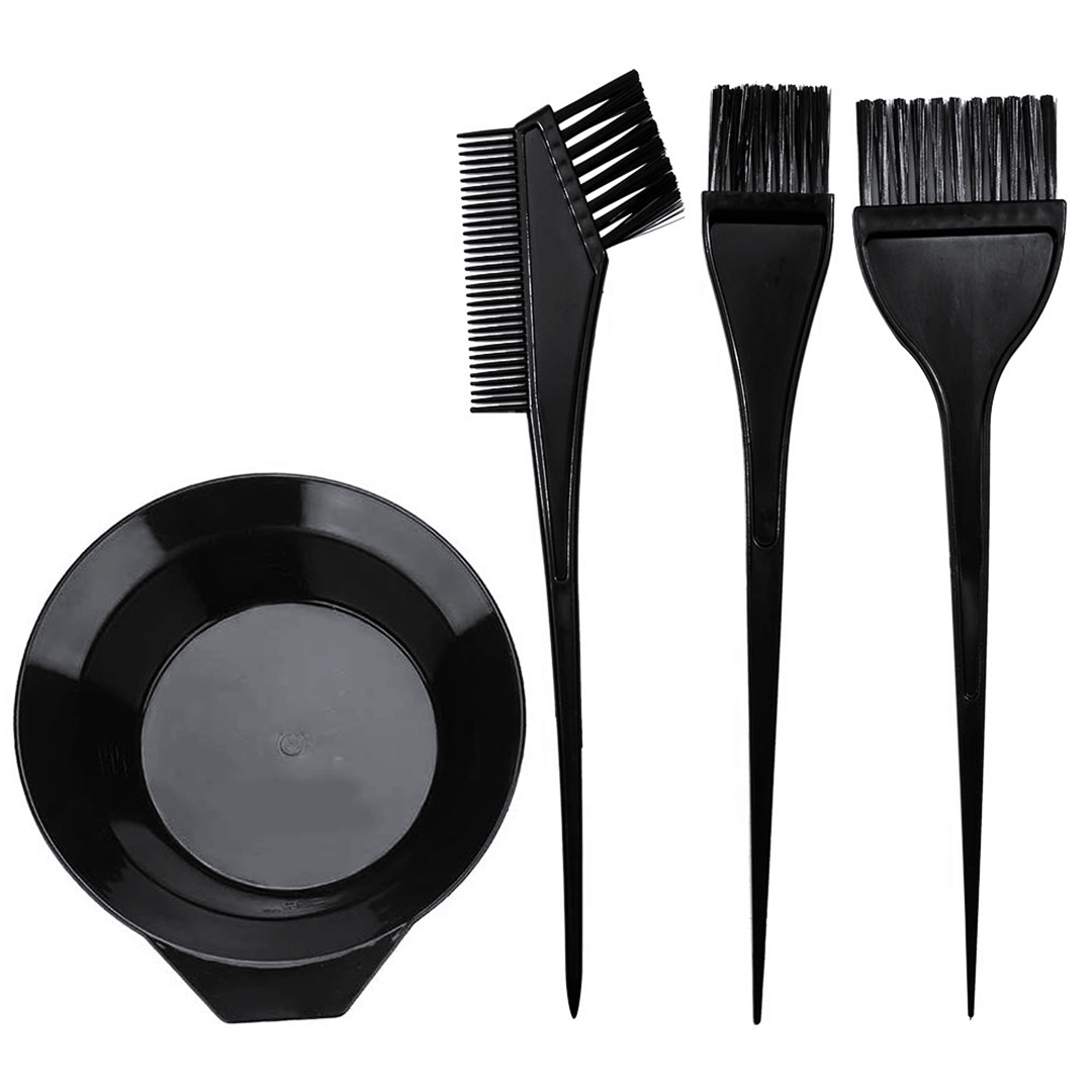 Hair Dye Color Brush And Bowl Set