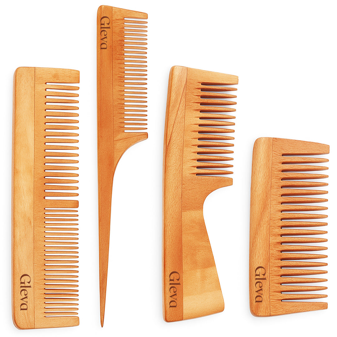Neem Wood Comb Combo