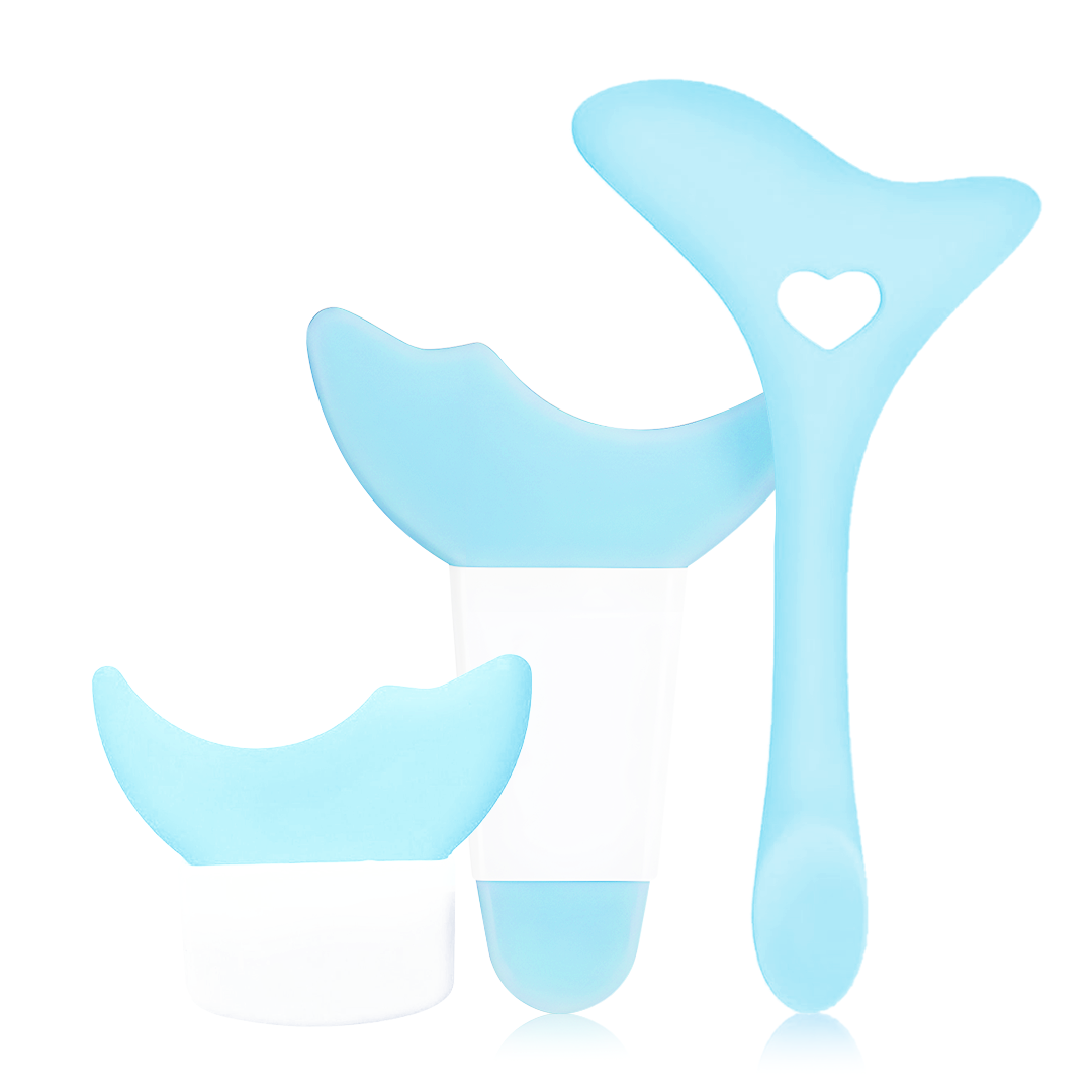 Three Piece silicone Eye Makeup Stencil