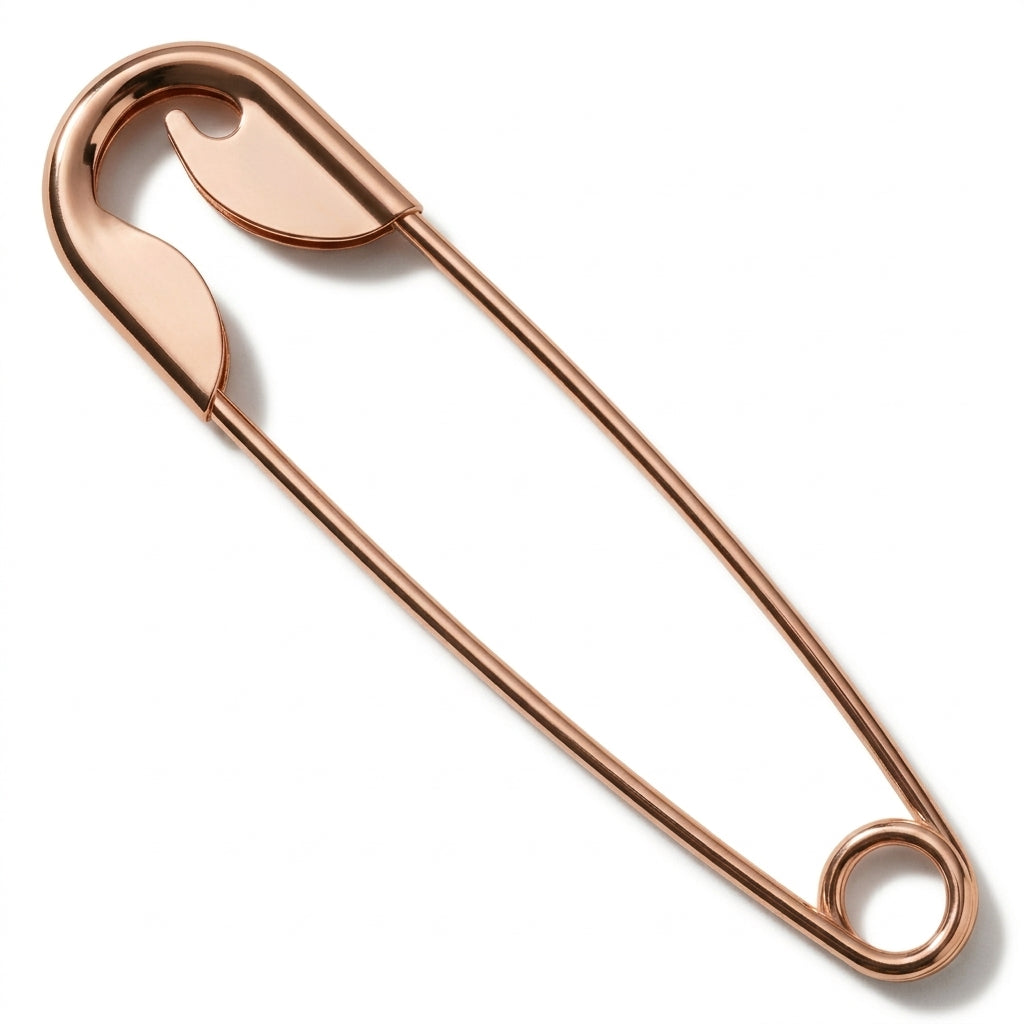 Safety Pin Hair Clip