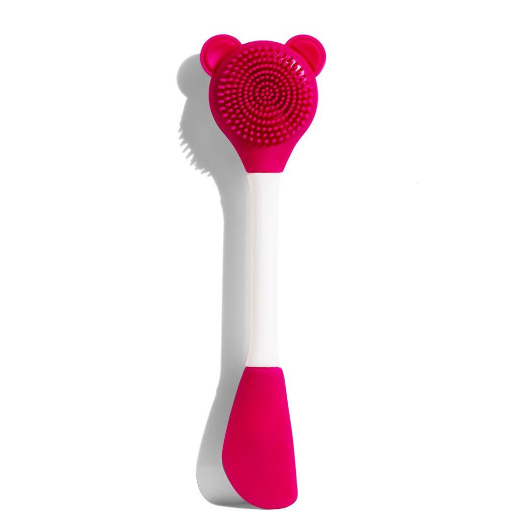 Silicon Dual Head Face Scrubber and Applicator