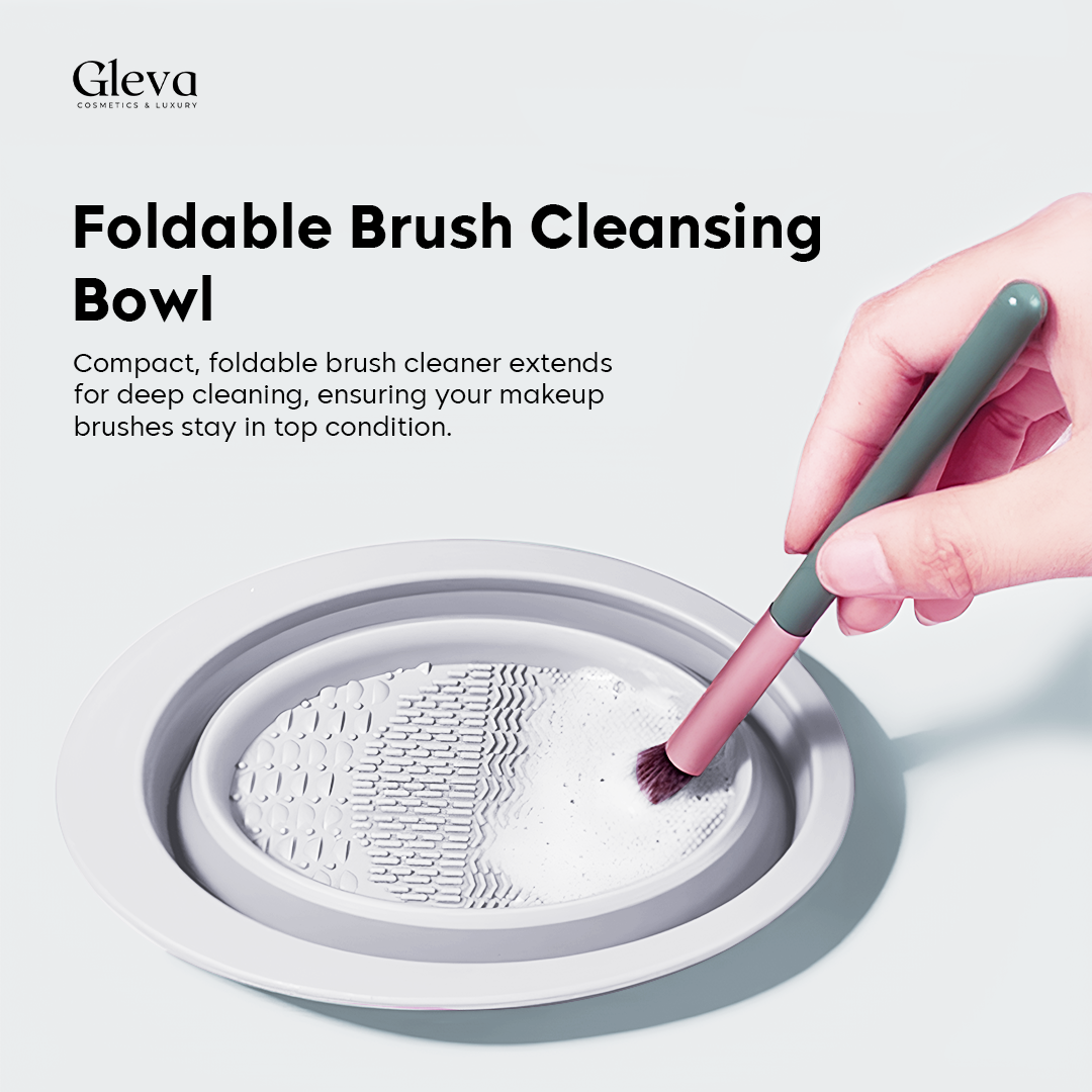 Foldable Brush Cleansing Bowl