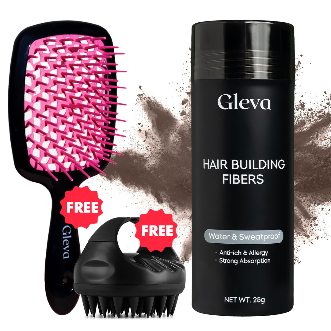 Hair Building Fibers + Free Gifts (Hair Brush+Massager)