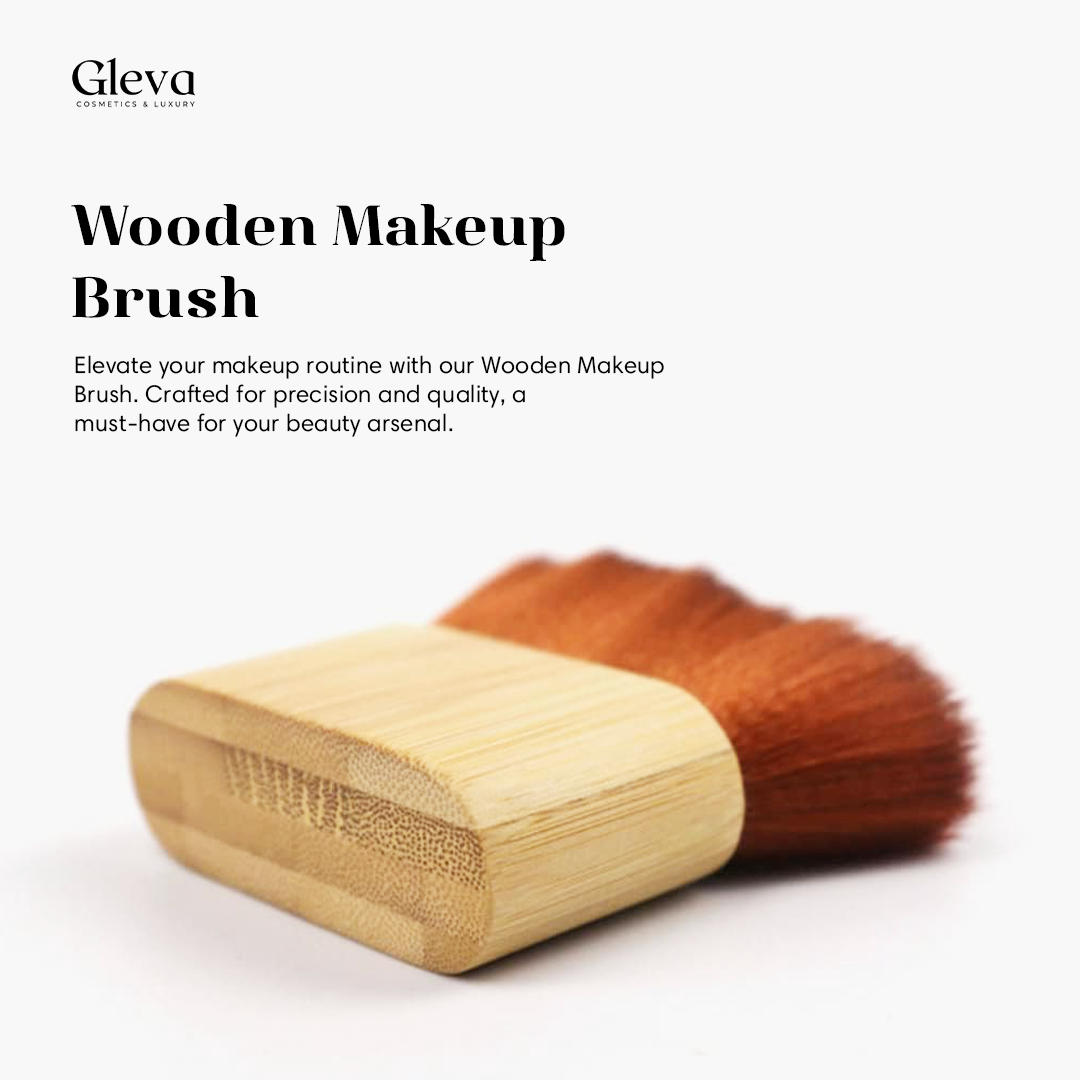 Wooden Makeup Brush (Buy 1 Get 1 Free)