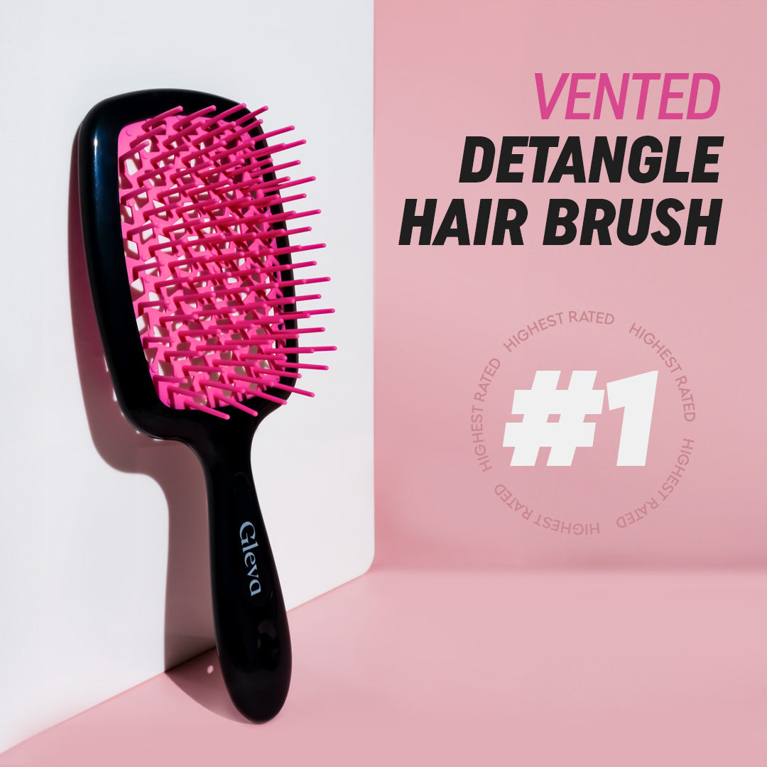 Hair Detangling Brush +(Free Scalp Massager+ Mist Water Spray)