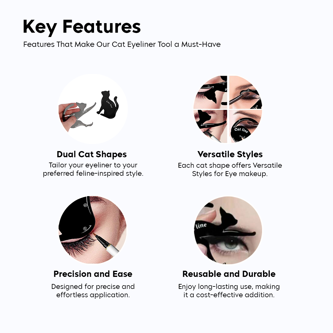 Cat Shape Eye Makeup Tool