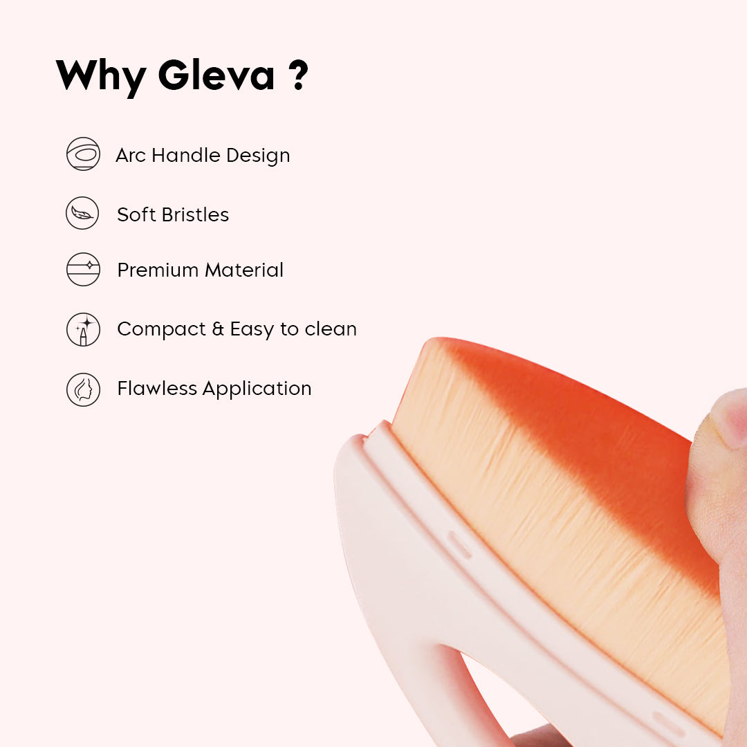 Flat Iron Makeup Brush (Buy 1 Get 1 Free)