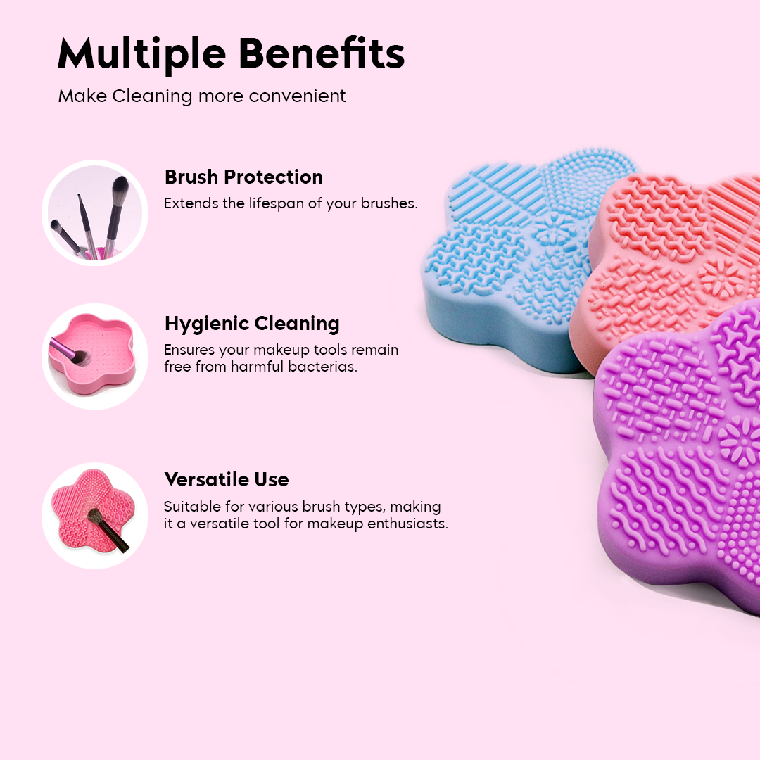 Makeup Brush Cleaning Scrubber