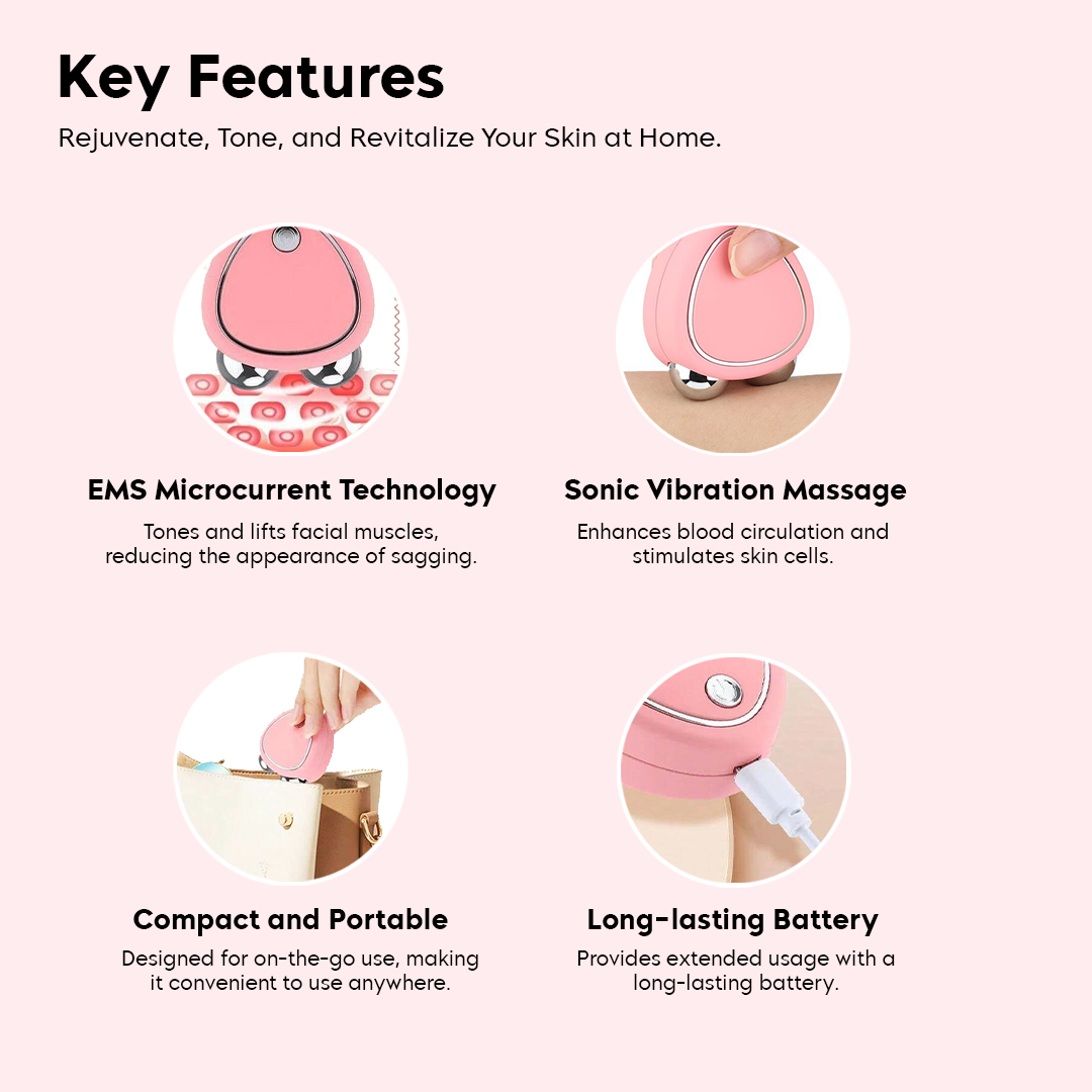 Portable Electric Face Massager