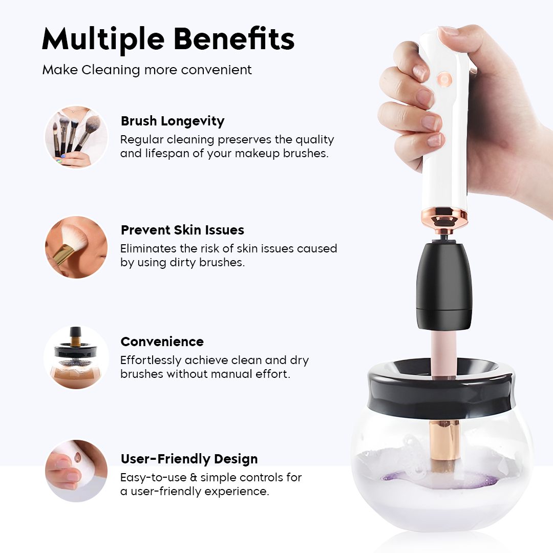 Electric Makeup brush Cleanser and Dryer