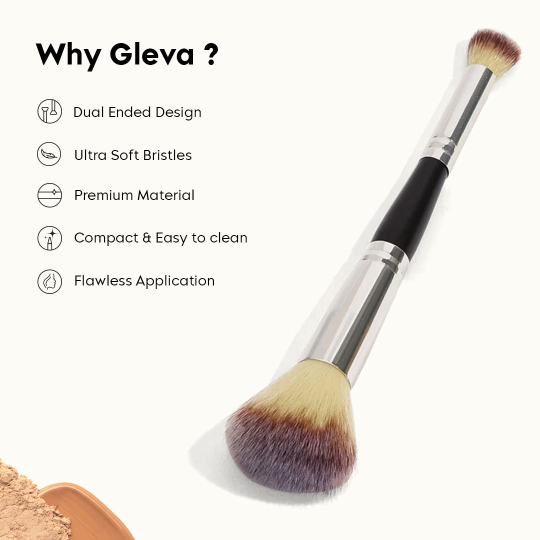 Dual End Multi Purpose Brush Powder