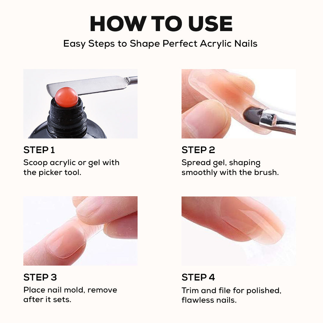 100 Pcs Nail Extension