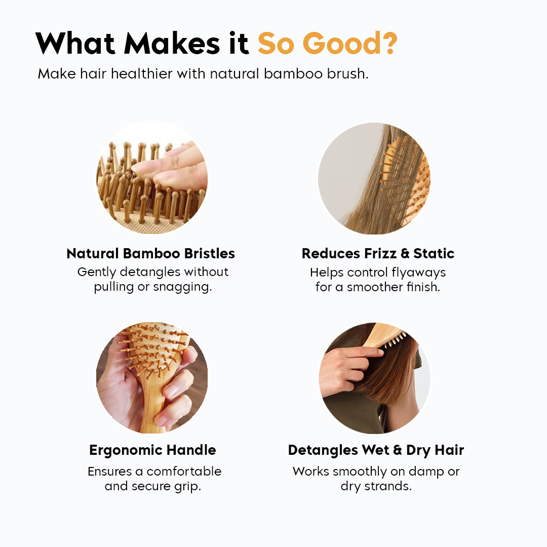 The Bamboo Hair Care Combo (4-Piece Set)