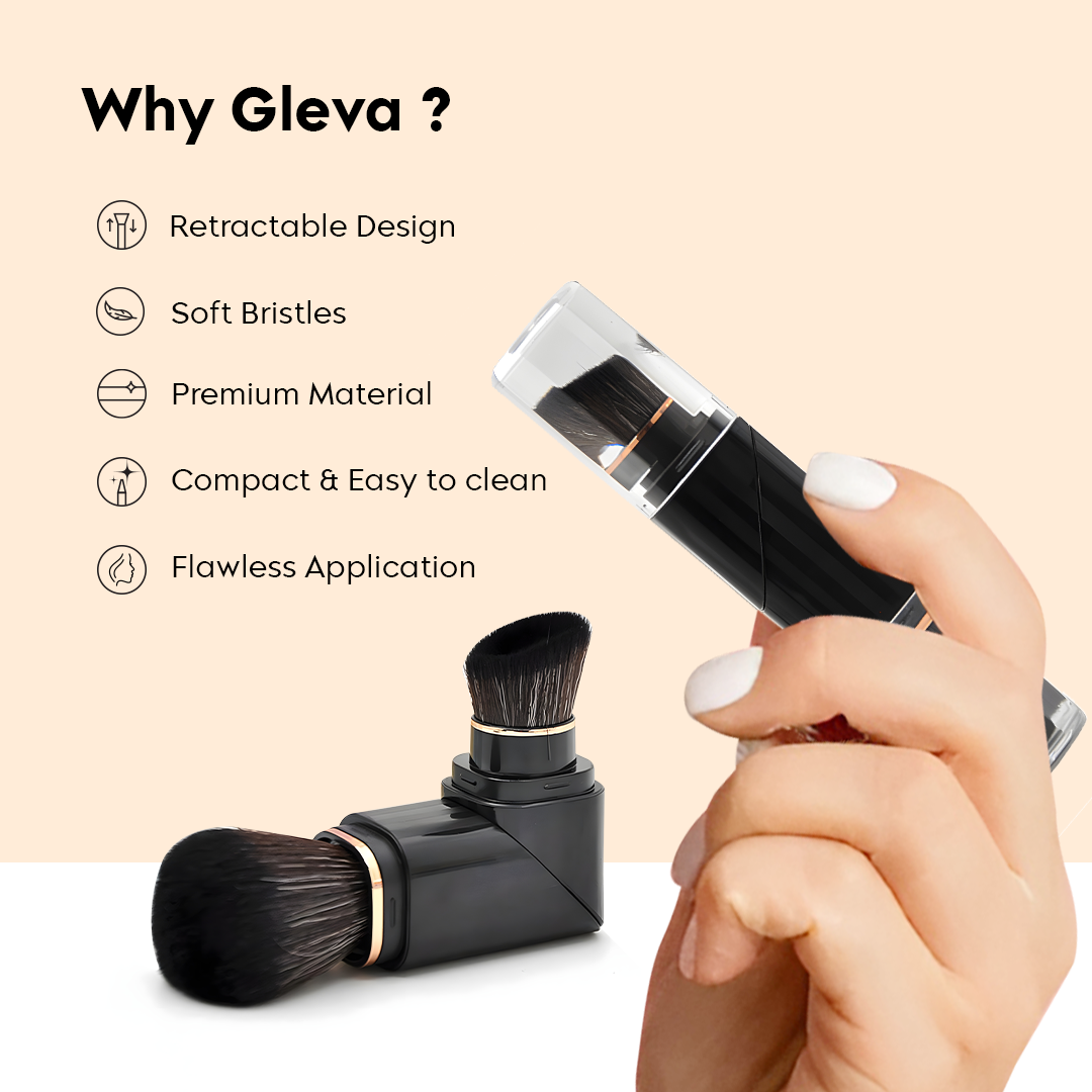 Two In One Makeup Powder Brush
