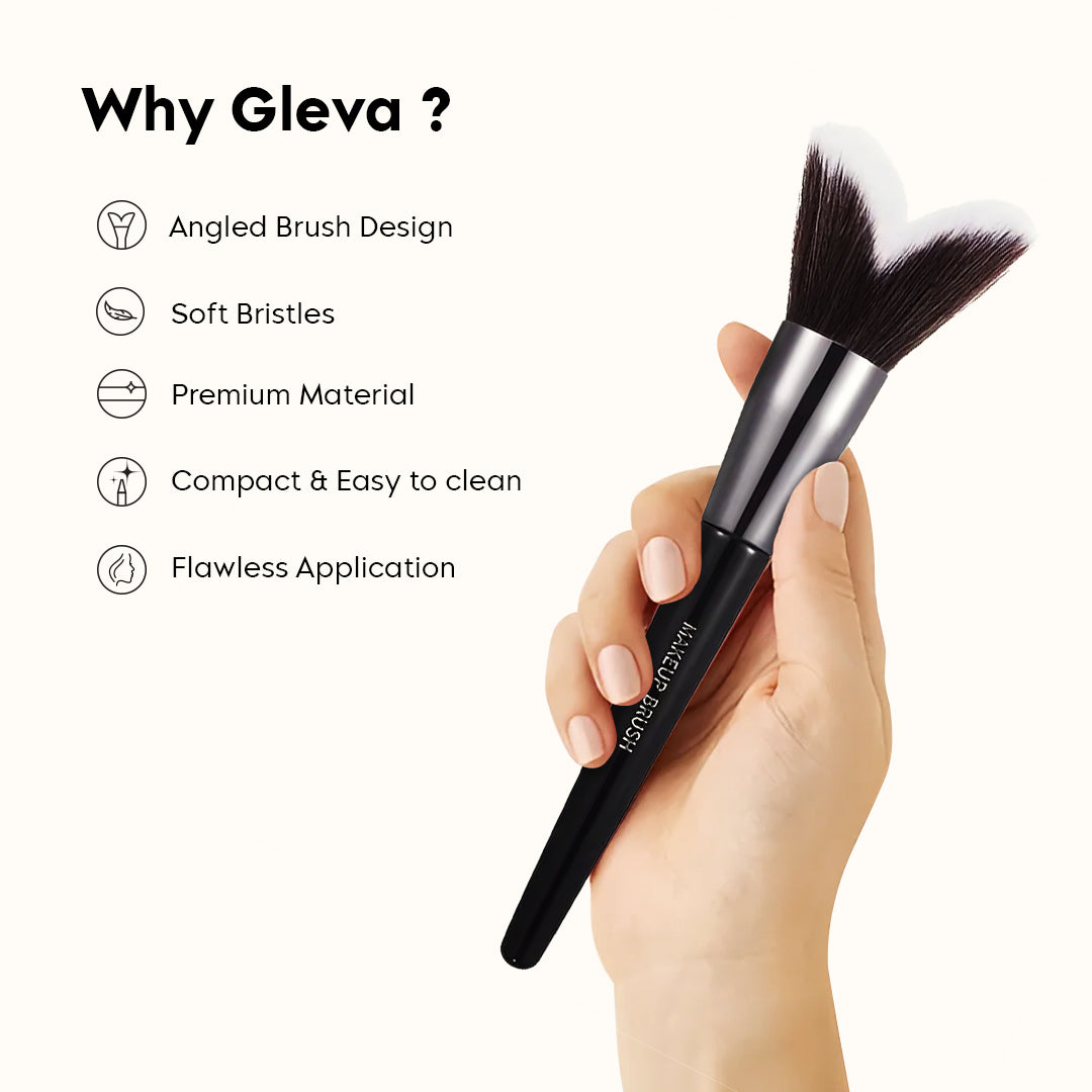 Jawline Contouring and Blush Brush