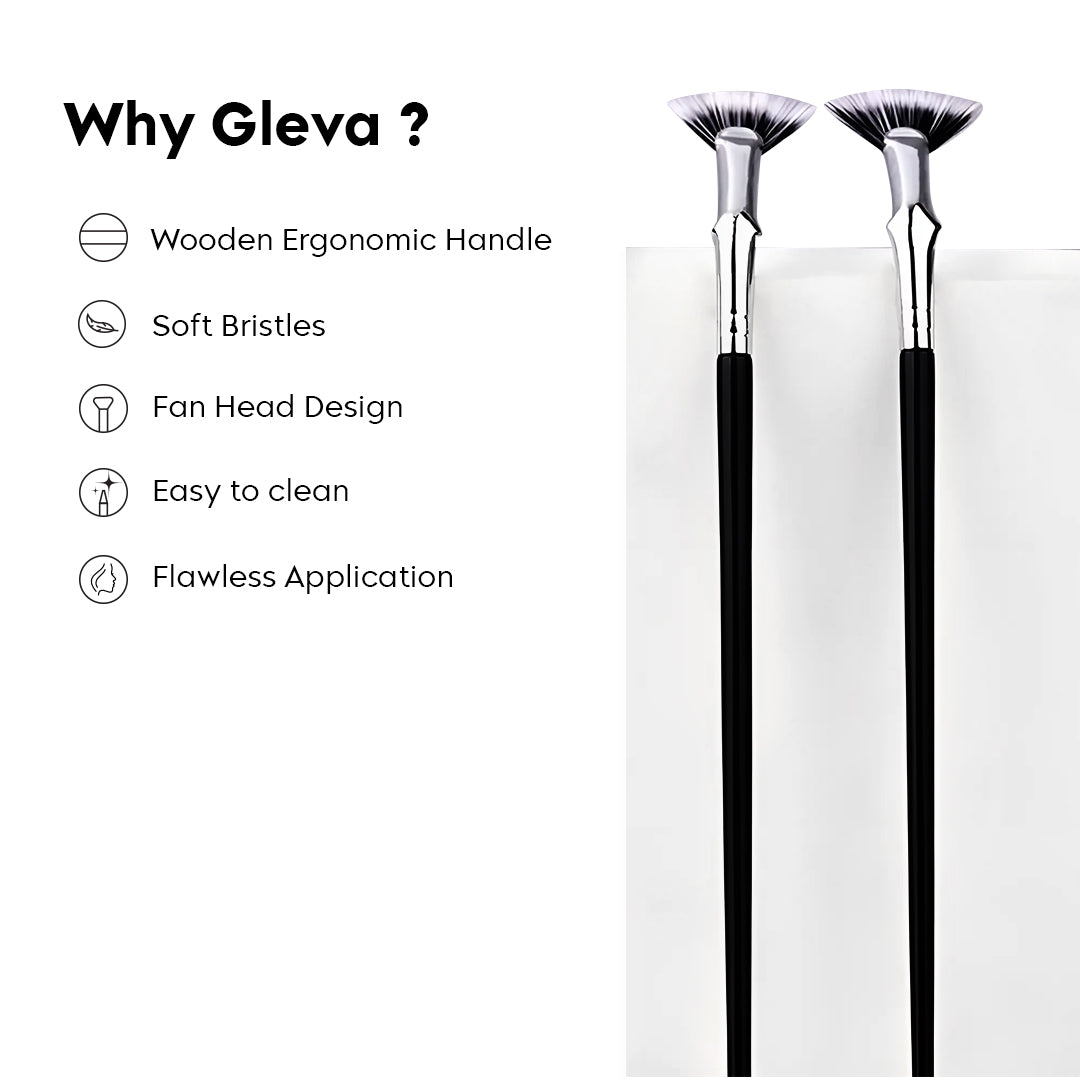 Eyelash Brush Fan Bent