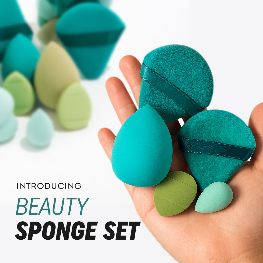 Beauty Blender Set Jar