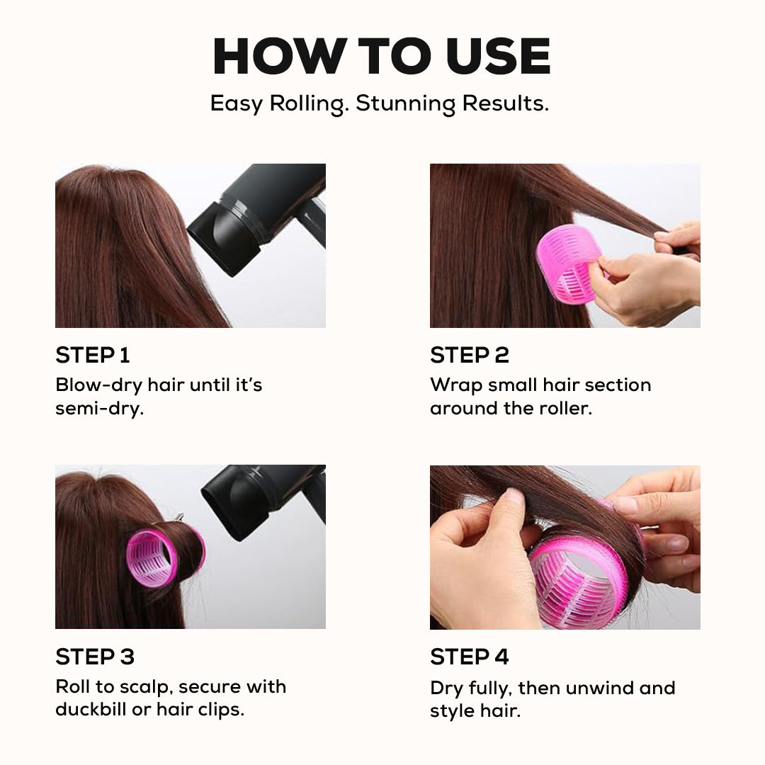 Jumbo Hair Curl Roller