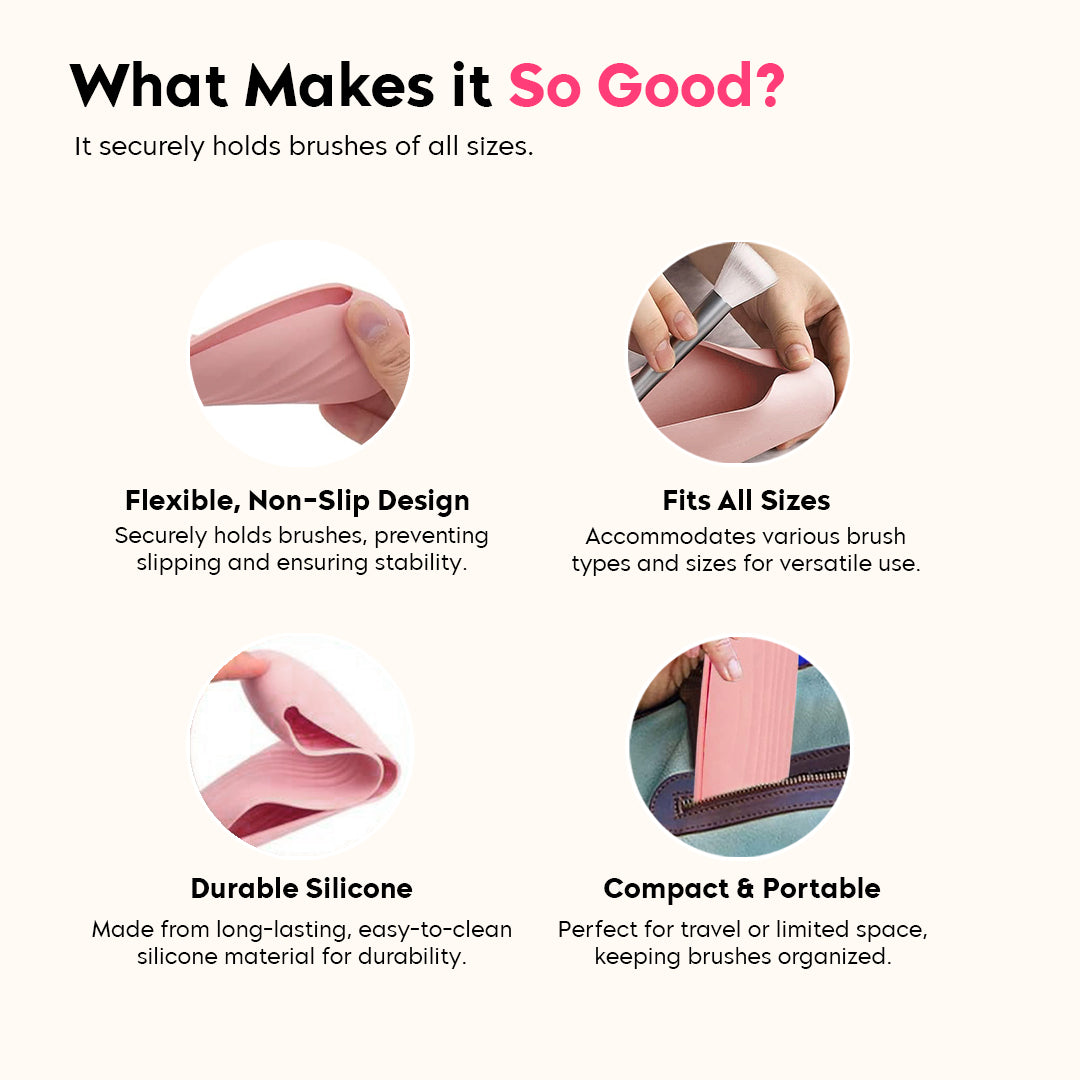 Travel Makeup Brush Holder