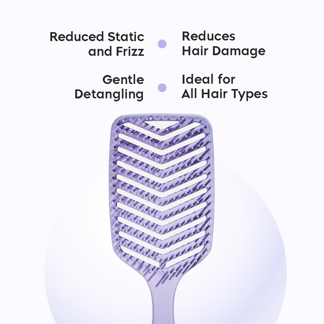 Wide Bristles Detangle Hair Brush