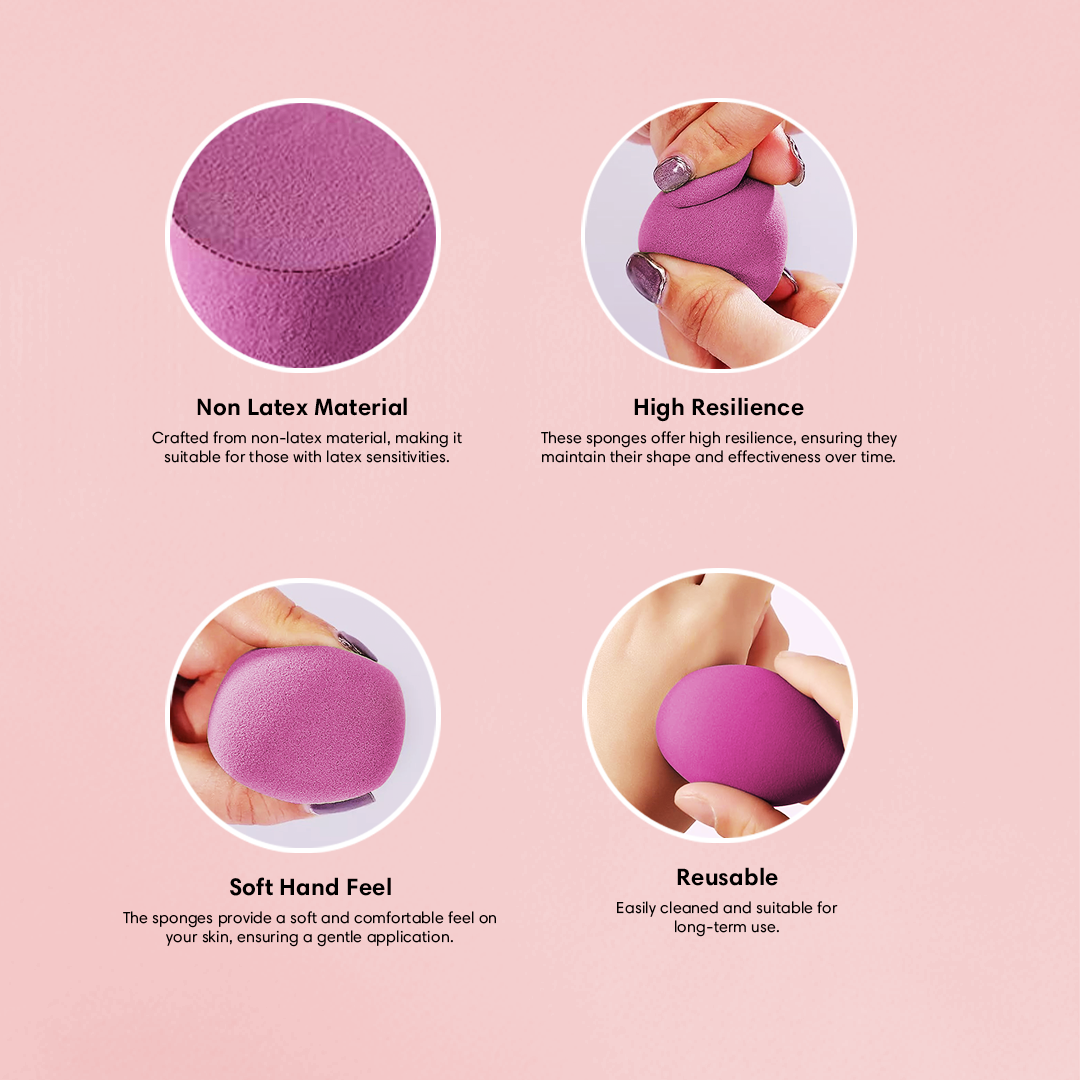 Premium Beauty Blender Pack of 4