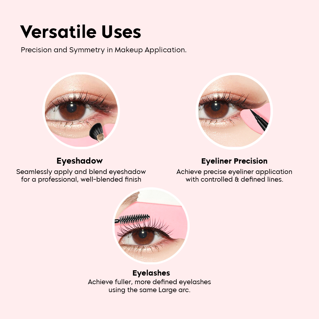 Portable Eye Makeup Aid Stencil