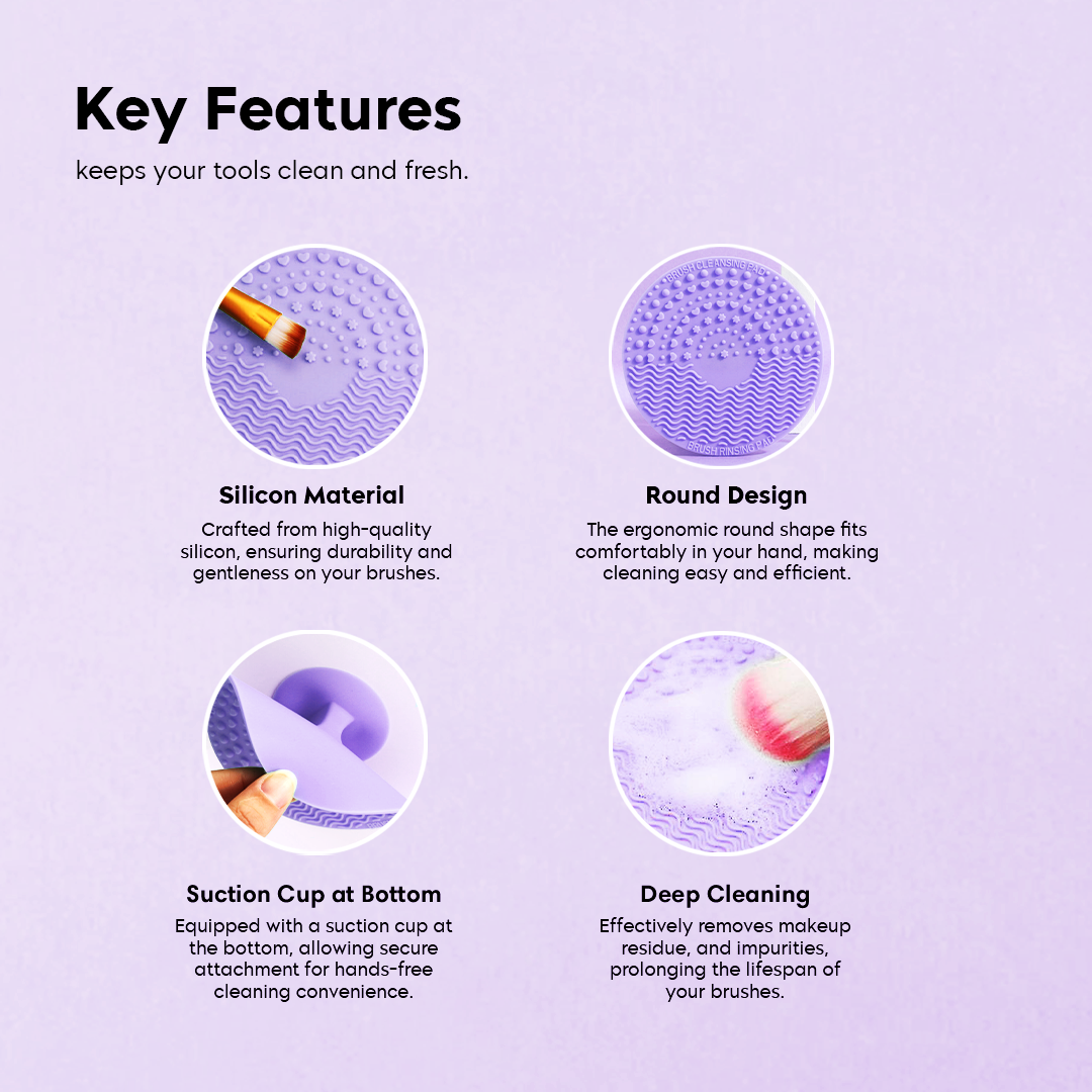 Portable Makeup Brush Cleaner