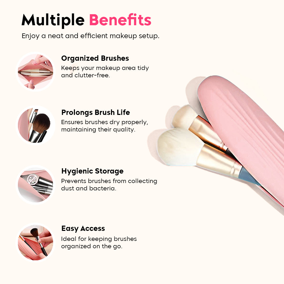 Travel Makeup Brush Holder