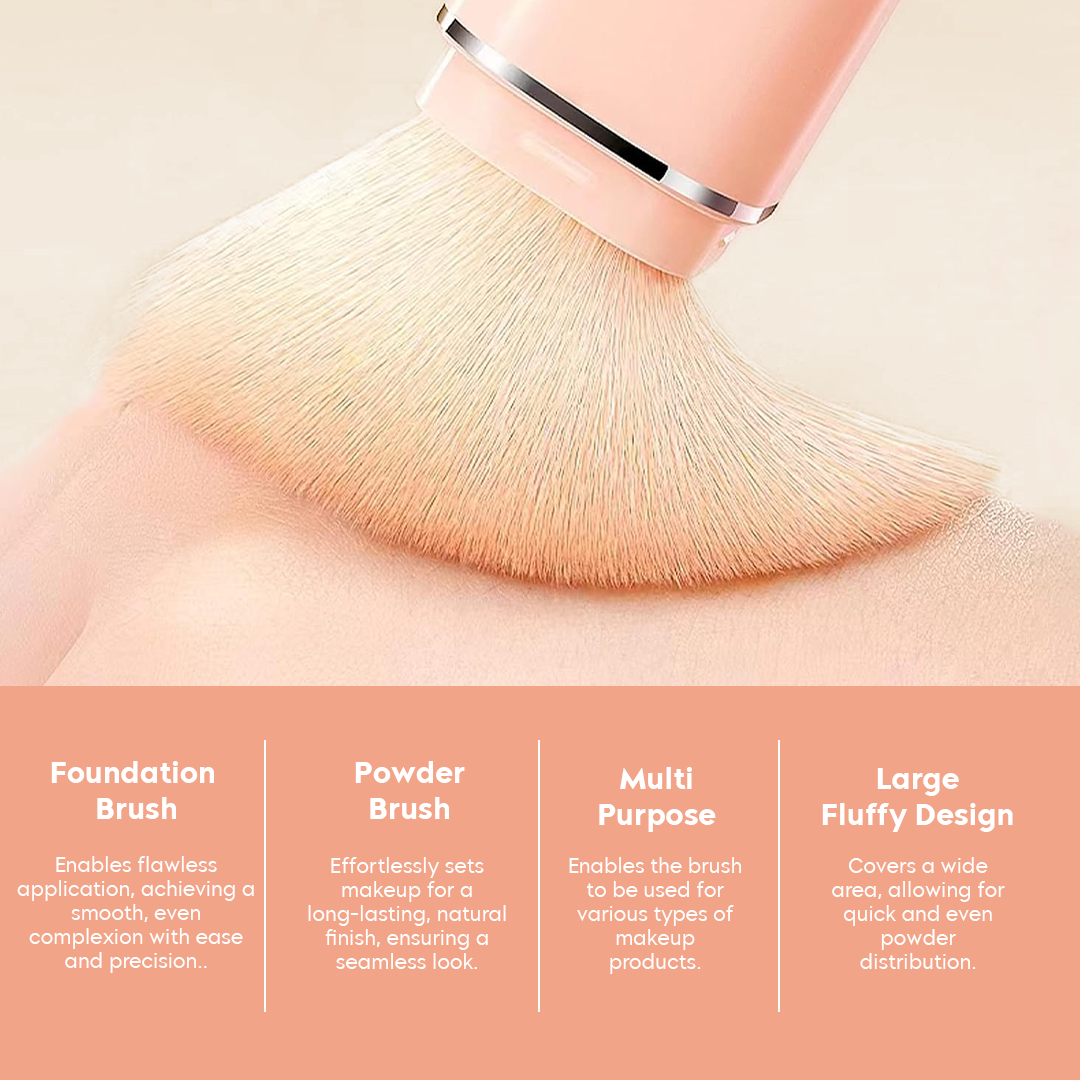 Two in One Travel Makeup Brush