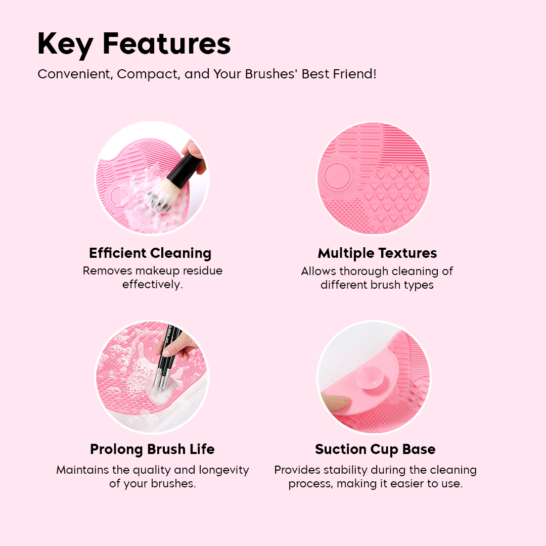 Makeup Brush Cleaner Pad