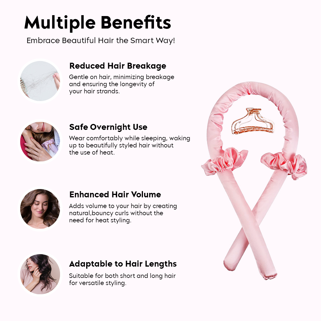 Heatless Hair Curler (Buy 1 Get 1 Free)