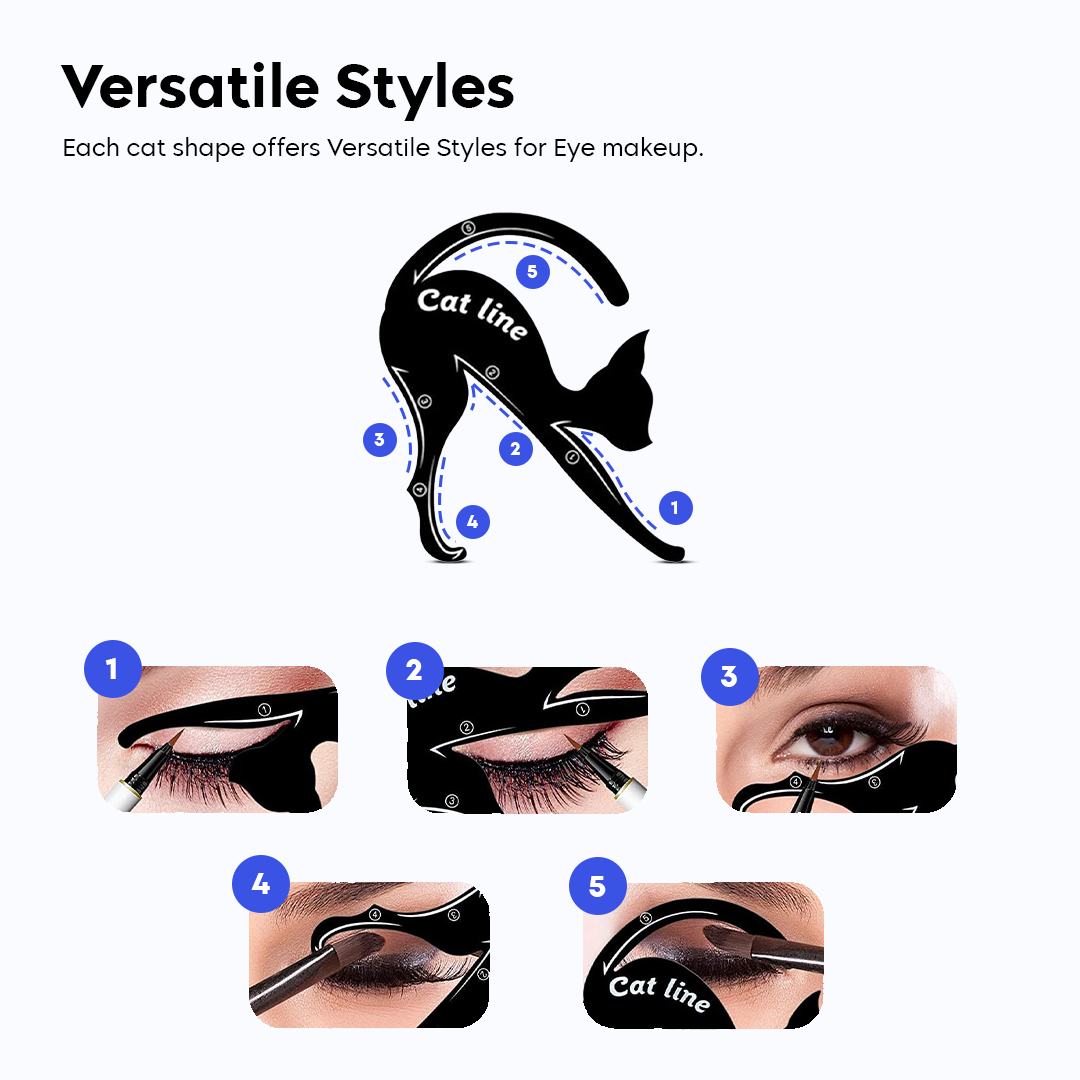 Cat Shape Eye Makeup Tool