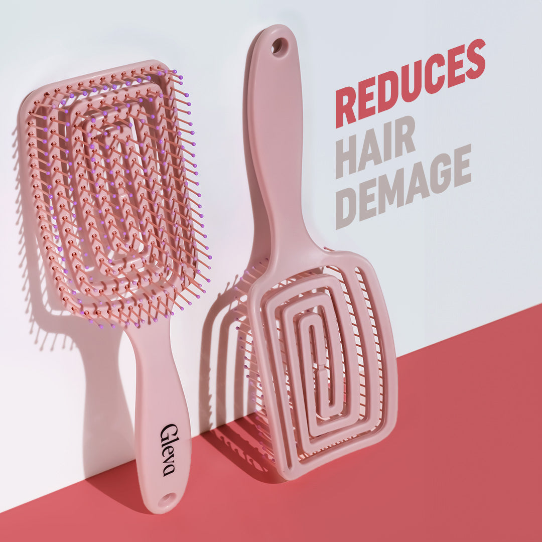 Curved Vented Hair Brush