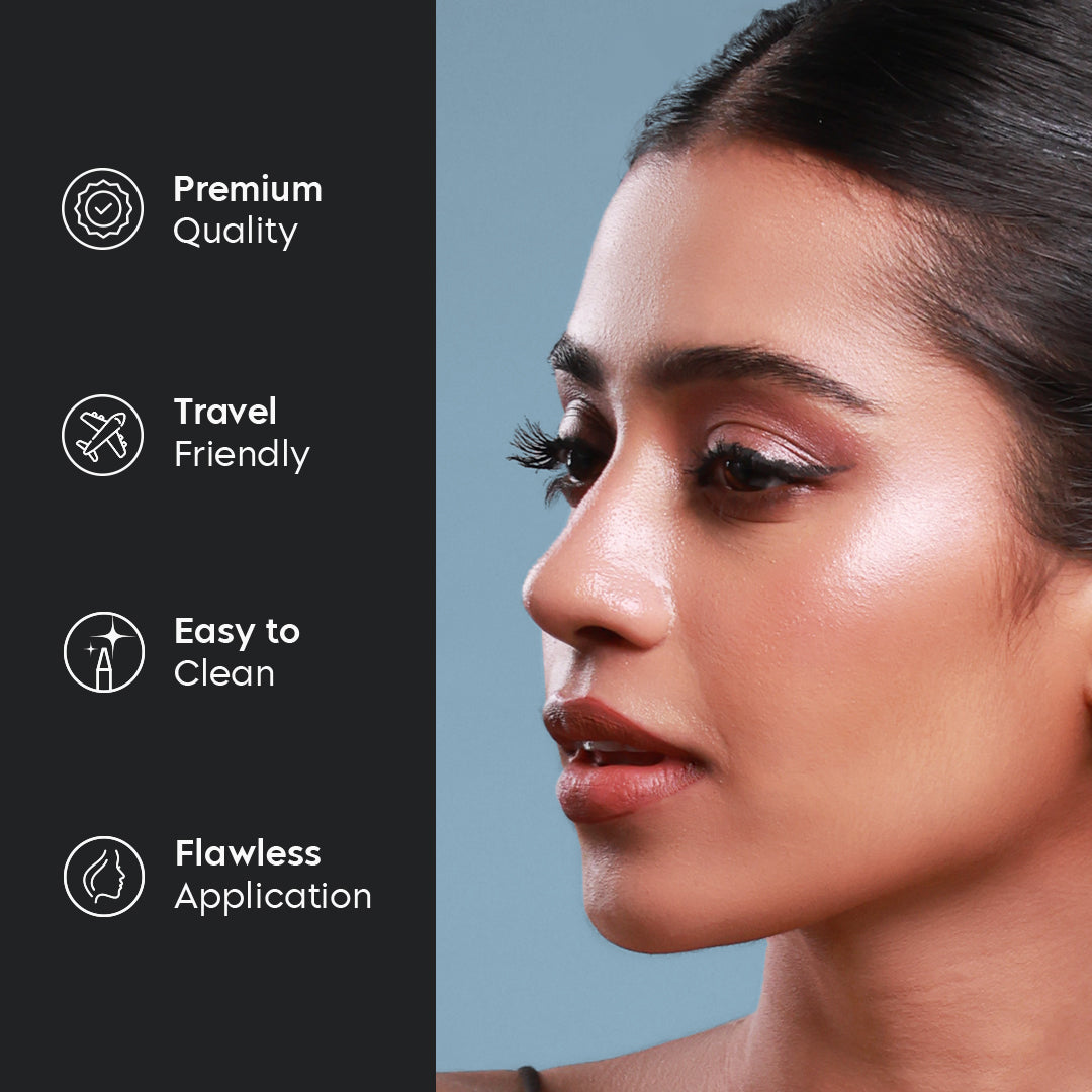 Angled Eyeliner and Brow Brushes Set