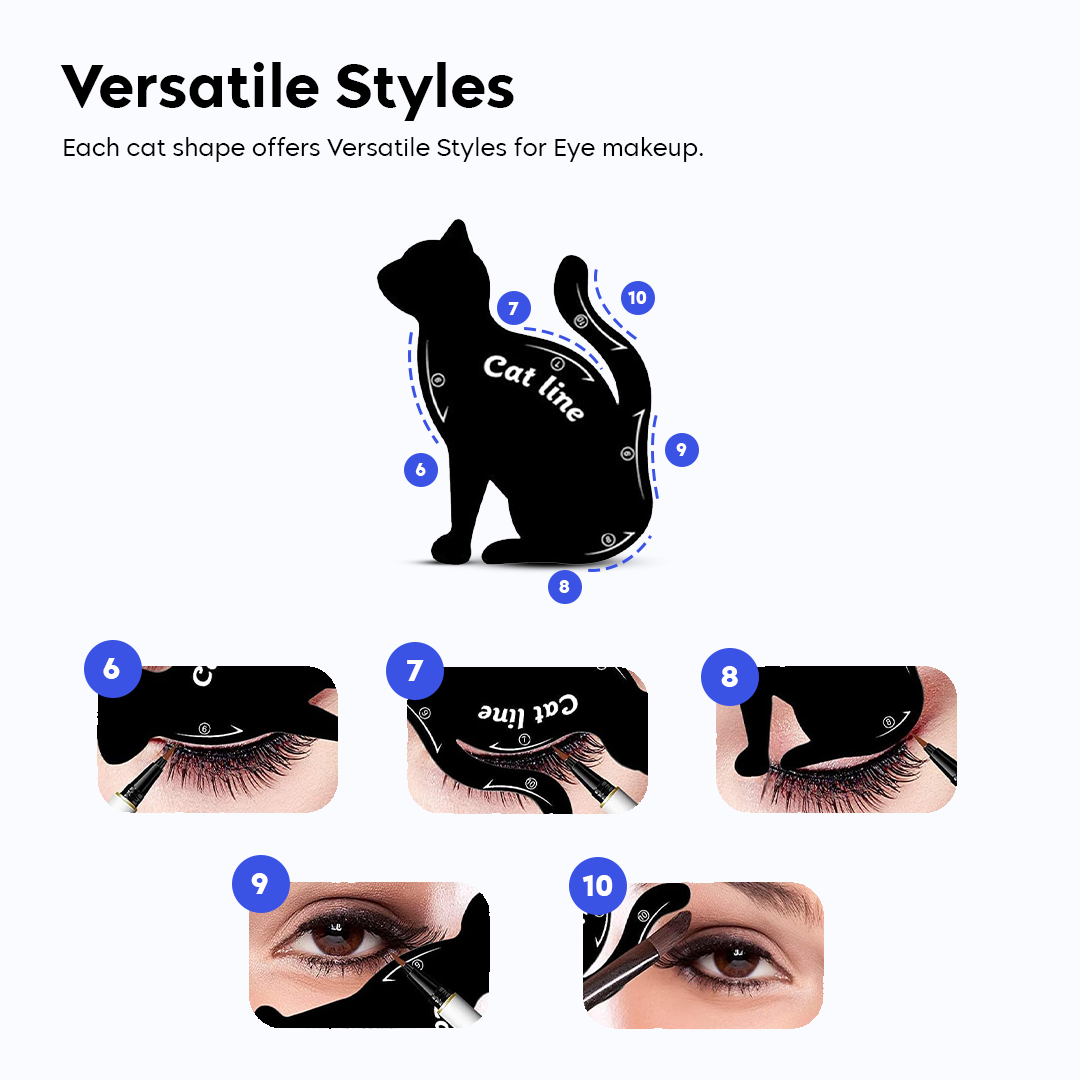 Cat Shape Eye Makeup Tool