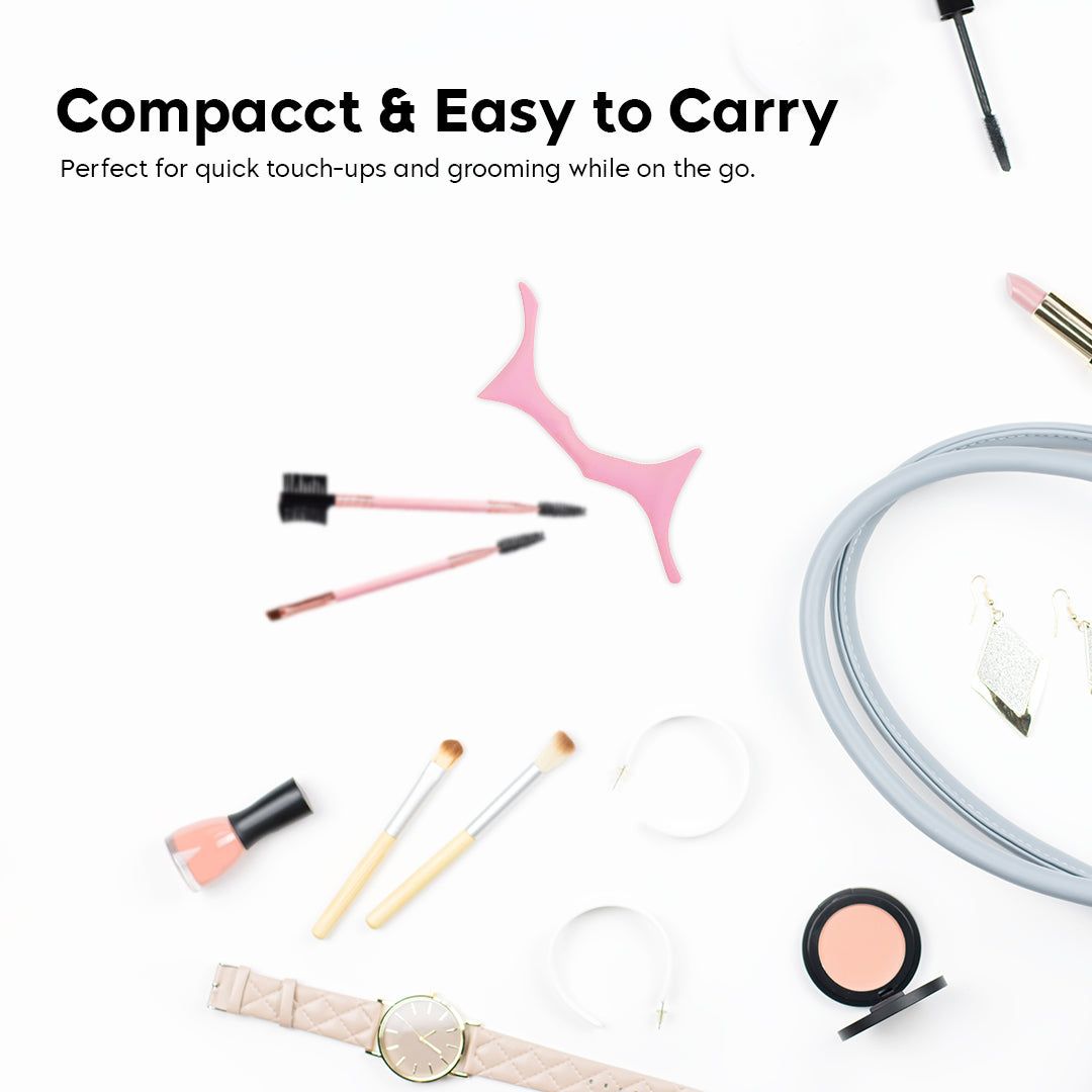 Three Piece Silicone Eyebrow Tools Set