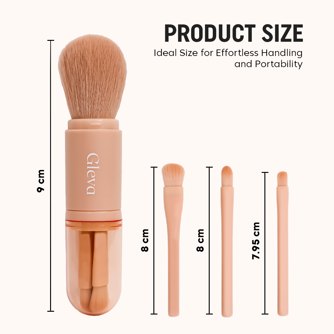 4 in 1 Makeup Brush