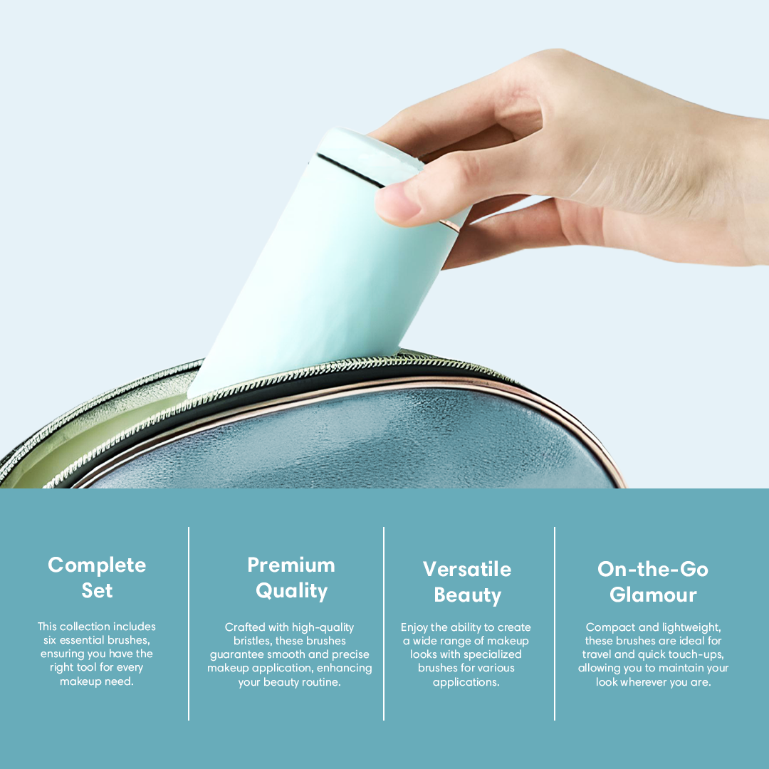 Mini Complete Function Cosmetic Brushes Kit