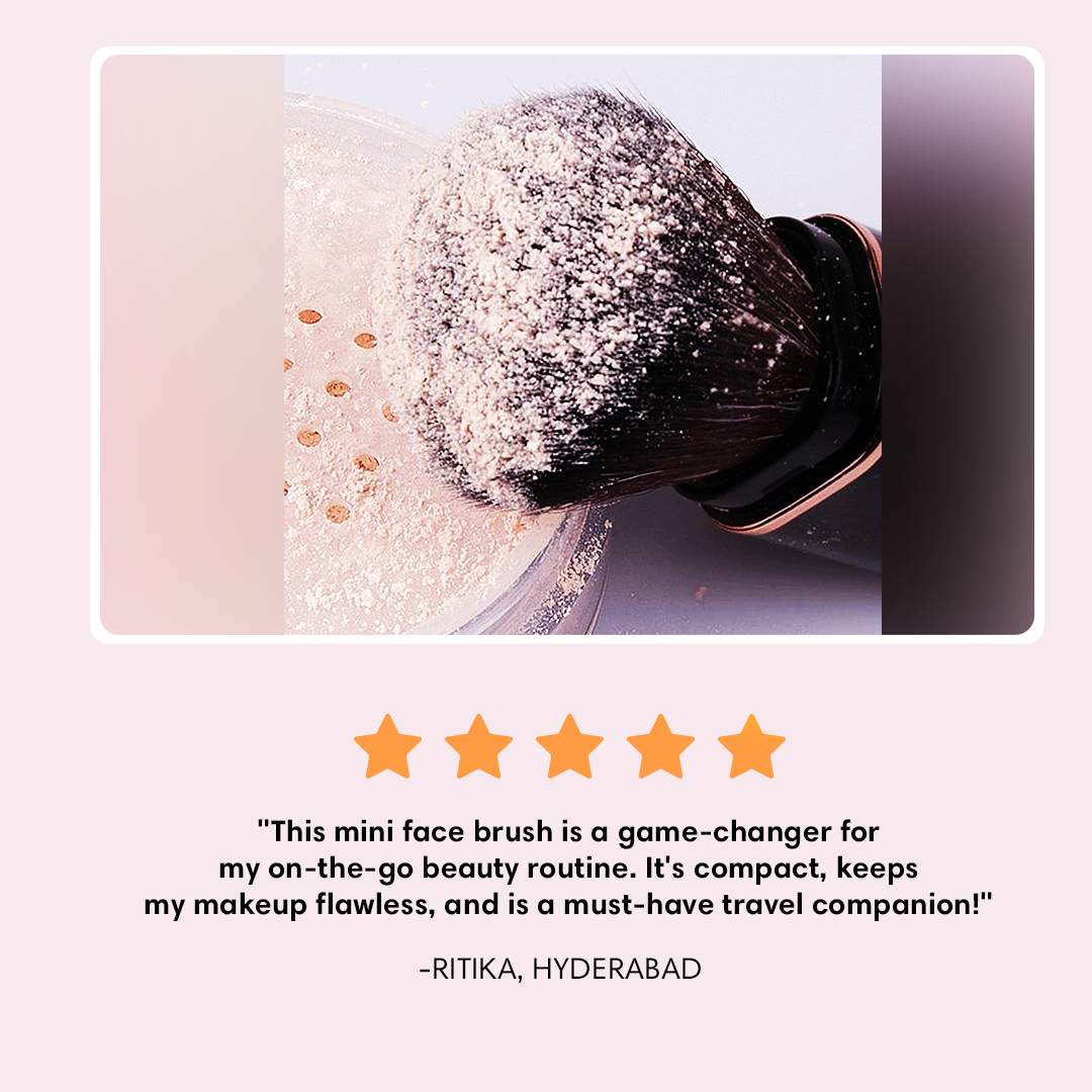 Travel Mini Face Blush Brush