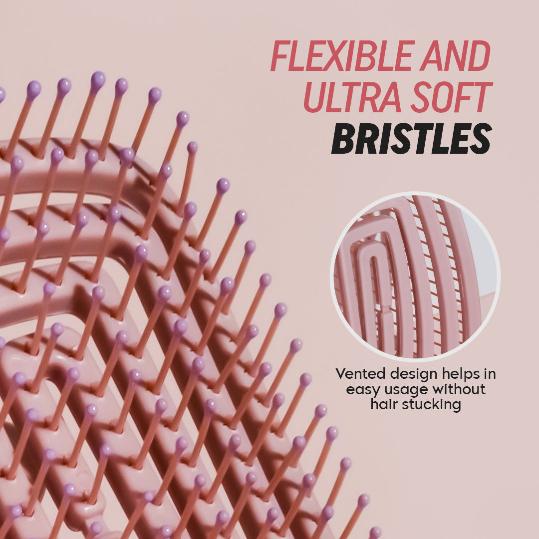 Curved Vented Hair Brush