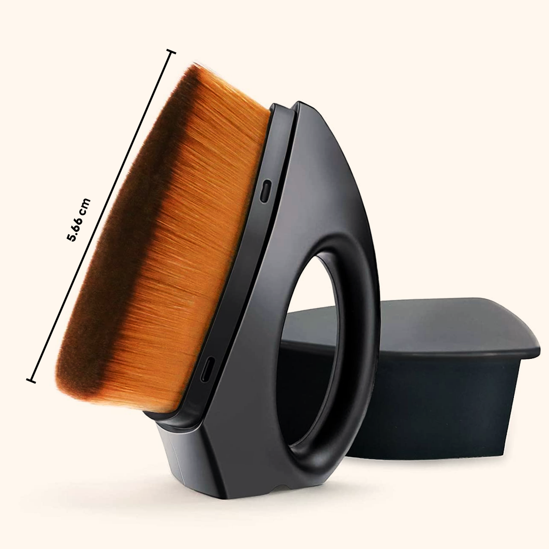 Flat Iron Makeup Brush (Buy 1 Get 1 Free)