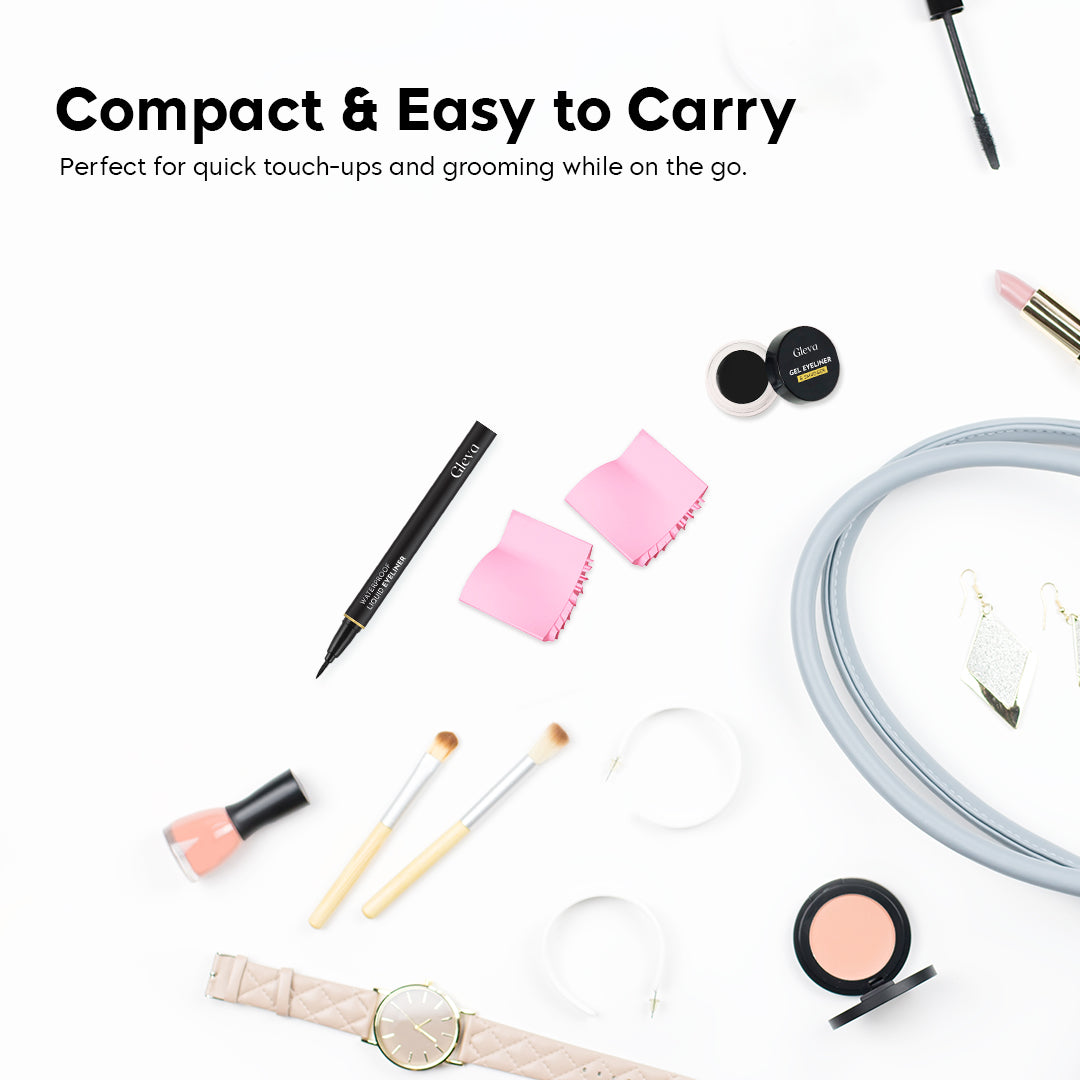 Silicone Eyelash Stamp + Waterproof Eyeliner + Gel Eyeliner