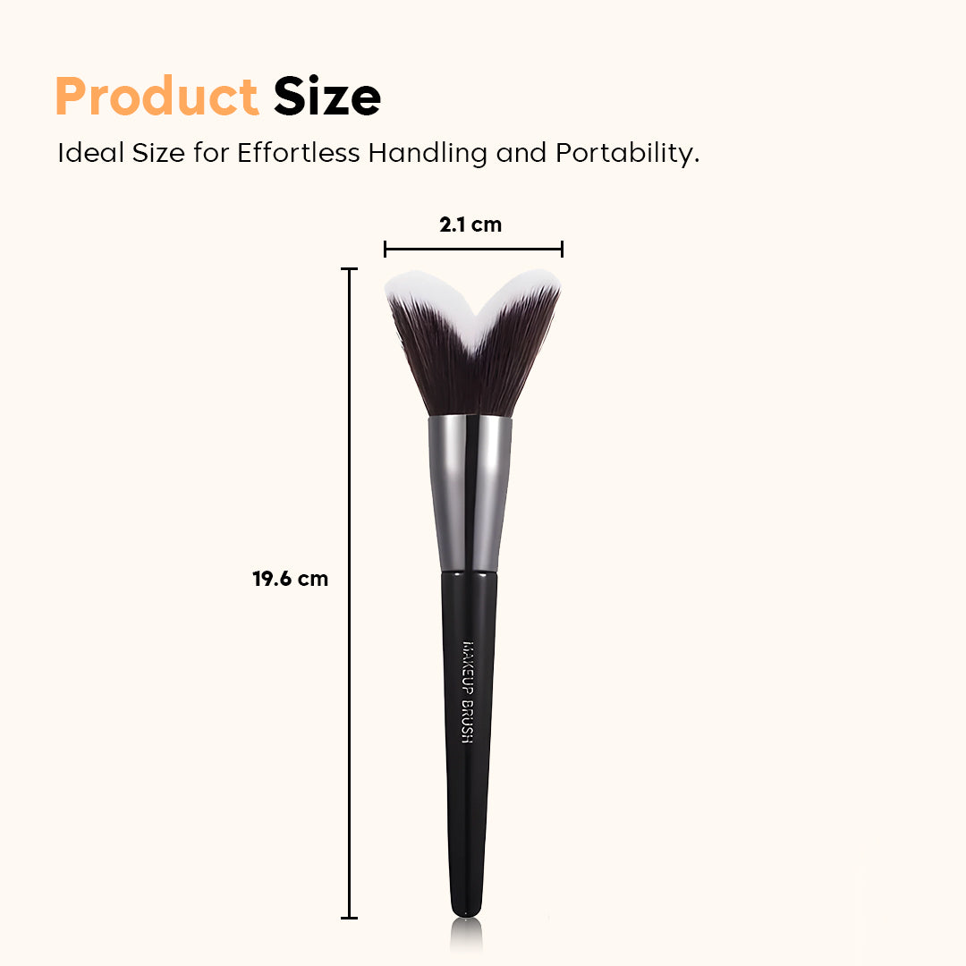 Jawline Contouring and Blush Brush